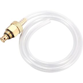 X AUTOHAUX Oil Filter Hose Tube Pipe Oil Filter Drain Tool 15620-36020 for Toyota 2.5L - 5.7L