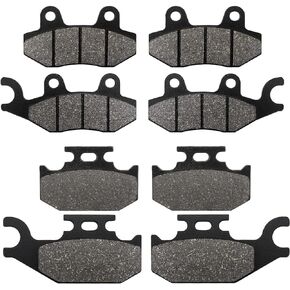 Front and Rear Brake Pads for Can Am Maverick 1000R 1000 4x4 Turbo DPS XRS XC 2013-2017 705601147 705600398 715500335 715500336