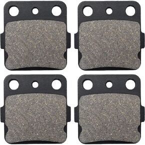 SOLLON Front and Rear Brake Pads for Honda TRX420 TRX300 TRX 420 Fourtrax Rancher 2007-2015 TRX300 EX Fourtrax 1993-2008 TRX400 Fourtrax 1999 2000 TRX400 Sportrax 2001-2008
