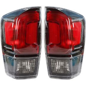 WFLNHB 1 Pair Tail Light Replacement for Toyota Tacoma 2016-2020 Taillamp Rear Break Light Lamp Assembly 8156004200 8155004200 Passenger and Driver Side