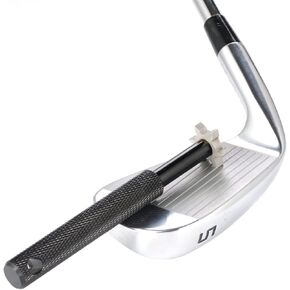 Golf Club Groove Sharpener Golf Accessory Tool Made for Re-Grooving Clubs, Irons, Pitching Wedge, Sand Wedges, Driver, Easily Attach to Golf Bag to Bring On Golf Courses