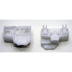 Window Regulator Repair Clips (2) - Front Right (Passenger Side) Pair for VW Passat (B5, B5.5, B6, B7)