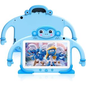 zcobro Kids Tablet 7 inch Tablet for Kids 32GB Toddler Tablet with Case Kids Learning Tablet with WiFi for Boys Girls Children Tablet with Bluetooth YouTube Parental Control Dual Camera Free Apps