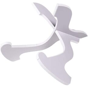 Jiayouy Ukulele Stand Folding Stand Anti-Slip Base Hard PVC Holder for Ukulele Mandolins Violins