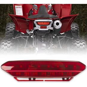 Led Tail Light Brake Assembly for Yamaha 2006-2009 YFZ450 5TG-84710-21-00 (450-Smoke)
