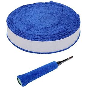 ITODA Badminton Tennis Racket Towel Hand Glue,Cotton Anti-Skid Sweat Tape Badminton Racket OverGrip Sweatband Tape Wraps