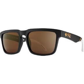 SPY Helm Square Sunglasses for Men for Women + BUNDLE With Designer iWear Eyewear Kit