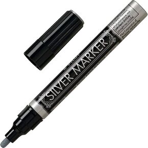 Pilot Gold Metallic Permanent Paint Marker, Extra Fine Point, Single Pen (41500)