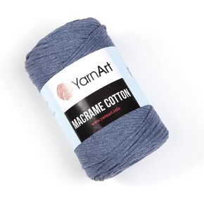 ألوان متناغمة من قطن YarnArt Macrame، مصنوعات فريدة من نوعها من Macrame 8.80 أونصة، 246.06 ياردة 80% حبل من القطن Macrame، وزن غزل Macrame متوسط ​​(761) in Kuwait