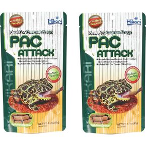 Hikari (2 Pack) Packman Frog PAC Attack Food - 1.41 Ounce Each