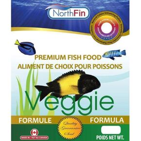 Northfin Fish Food Veggie Formula Slow Sinking Pellets (3mm 250g)
