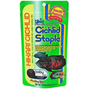 Hikari Cichlid Staple Floating Baby Pellets for Pets, 2-Ounce