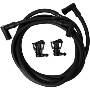 Windshield Wiper Nozzle Fluid Hose kit for 2013-2019 Wrangler JK JKU Replaces 68197414AB 68164356AB 68197414AA 68164356 58133
