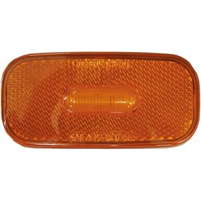 Dream Lighting 12V DC LED Side Marker Clearance Light for RV Trailer Truck Lorry Car Boat Indicator Automotive Front Rear Light-Pack of 12, 6 Amber Lights & 6 Red Lights