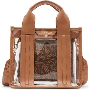 Steve Madden Bsondra Clear Box Tote