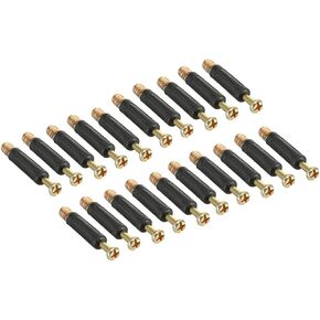 uxcell Furniture Connecting Fitting 6mm Dia Thread 40mm Length Bolts Screws Plastic Covered 20 Pcs