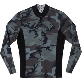 RVCA Mens 2mm Front Zip Wetsuit Jacket
