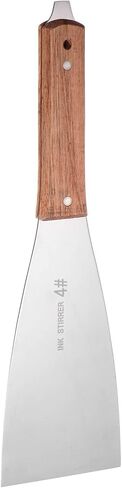 HARFINGTON Painting Knives 45mm Width Shovel Mixing Palette Scraper with Wood Handle for Oil Paint Craft Spreading(1#) in Saudi Arabia