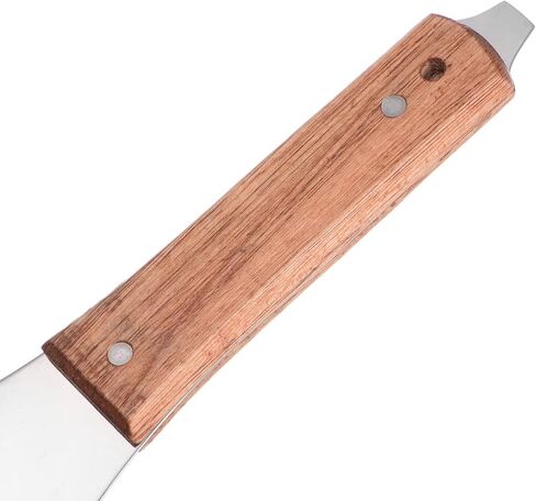 HARFINGTON Painting Knives 45mm Width Shovel Mixing Palette Scraper with Wood Handle for Oil Paint Craft Spreading(1#) in Saudi Arabia