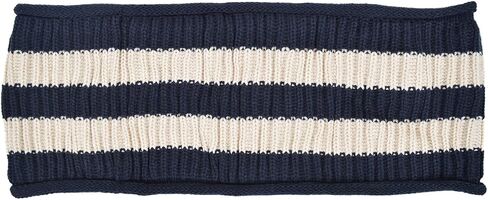 TrendsBlue Premium Winter Knit Striped Infinity Loop Circle Scarf in Kuwait