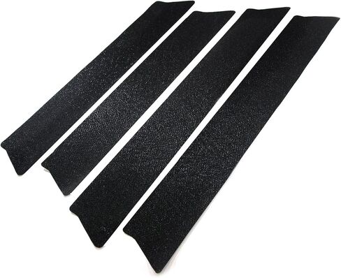 Red Hound Auto Custom Fit 2009-2014 Compatible with Ford F-150 Crew Cab SuperCrew Door Step Sill Scuff Plate Protectors Shield 4 Dr 4pc Kit 2010 2011 2012 2013 Paint Guard Paint Protection in Saudi Arabia