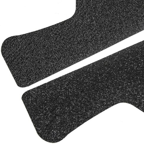 Red Hound Auto Custom Fit 2009-2014 Compatible with Ford F-150 Crew Cab SuperCrew Door Step Sill Scuff Plate Protectors Shield 4 Dr 4pc Kit 2010 2011 2012 2013 Paint Guard Paint Protection in Saudi Arabia