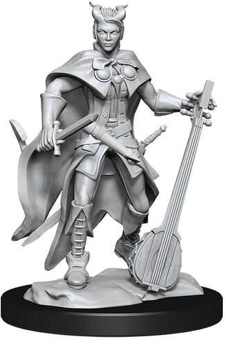 منمنمات D&D Nolzur الرائعة: أنثى Tiefling Bard in Saudi Arabia