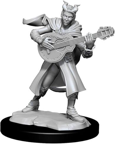 منمنمات D&D Nolzur الرائعة: أنثى Tiefling Bard in Saudi Arabia