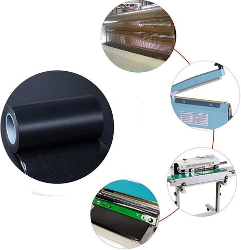 PTFE Tape Coated Fiberglass Fabric, High Temperature Adhesive Teflon Tape Perfect for Vacuum, Hand and Impulse Sealers FoodSaver 1 inch x 11 Yard in Saudi Arabia