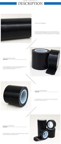 PTFE Tape Coated Fiberglass Fabric, High Temperature Adhesive Teflon Tape Perfect for Vacuum, Hand and Impulse Sealers FoodSaver 1 inch x 11 Yard in Saudi Arabia