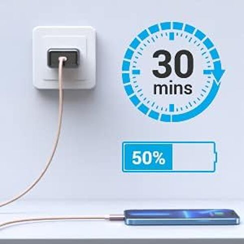 Marchpower USB C to Lightning Cable - MFi Certified iPhone 14 Fast Charger Cord 3/6/10ft Type C to Charging Cable Compatible with iPhone 14 13 12 Pro Max Mini 11 X XS XR 8 Plus -Gold in Saudi Arabia