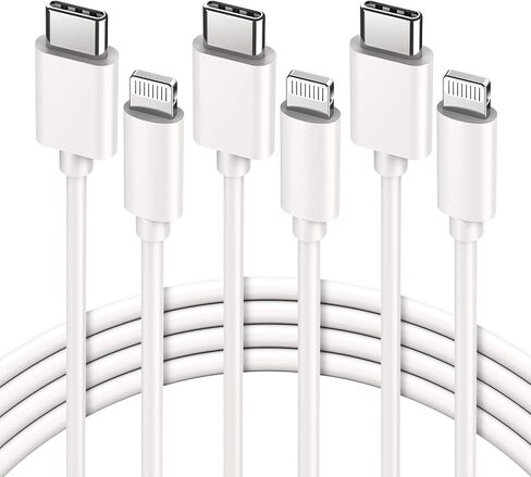Marchpower USB C to Lightning Cable - MFi Certified iPhone 14 Fast Charger Cord 3/6/10ft Type C to Charging Cable Compatible with iPhone 14 13 12 Pro Max Mini 11 X XS XR 8 Plus -Gold in Saudi Arabia