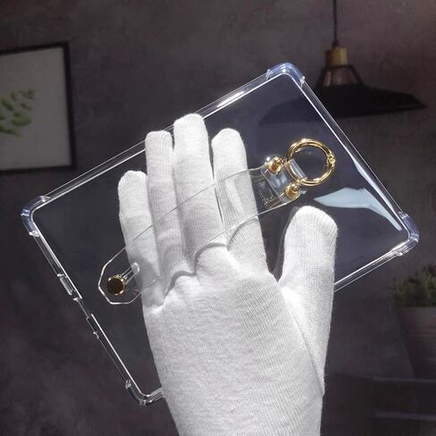 KEEXYICC Clear Case Fit for Kindle Paperwhite (10th Generation, 2018) 6" Transparent Cover, Ultra-Thin Protective Back Shell with Thick Corners for Kindle Paperwhite 4 (10th Gen) (with Hand Strap) in Kuwait