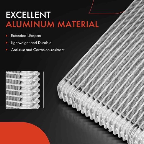 A-Premium Front A/C Evaporator Core Compatible with Lincoln Town Car 2003-2011 4.6L, LS 2000-2001 3.9L in Saudi Arabia