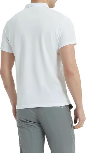 DAVID.ANN Mens Golf Shirt Quick Dry Short Sleeve Casual Workout Polo Shirts in Saudi Arabia