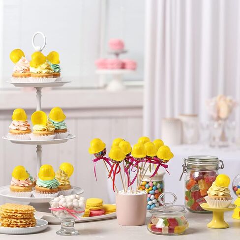 Sratte 25 Pcs Miniature Construction Hat Mini Construction Toy Doll Hats Plastic Miniature Bottle Topper Hats for Party in Saudi Arabia