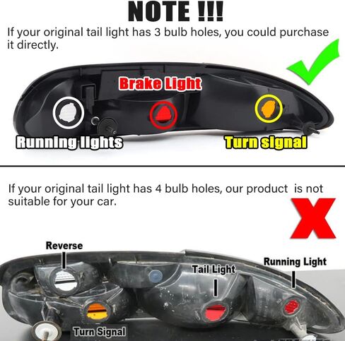 ضوء خلفي لسيارة تشيفي كامارو 1993-2002 مصابيح خلفية للسائق جانب الركاب 5976519, 5976520 in Kuwait