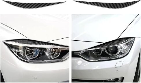 غطاء جفون أمامي من ألياف الكربون الحقيقية اليسرى واليمنى من GXARTS متوافق مع BMW F32 F33 F36 & F80 F82 F83 M3 M4 2012 2013 2014 2015 2016 2017 2018 2019 in Kuwait