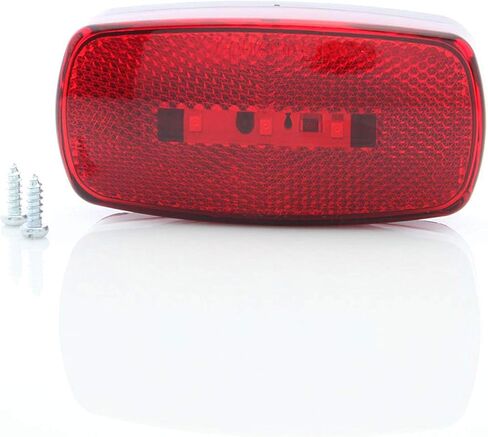 Optronics MCL32RS Surface Mount LED Marker Clearance Light with Reflex, Red in Saudi Arabia
