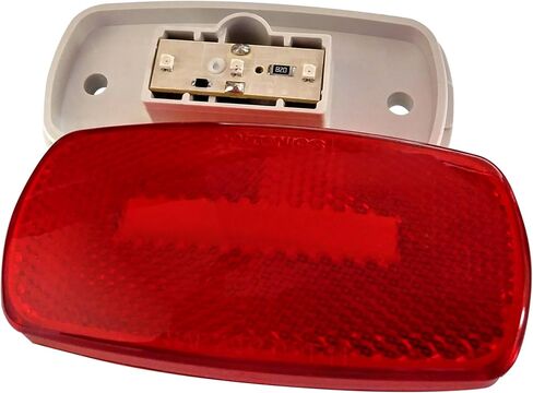 Optronics MCL32RS Surface Mount LED Marker Clearance Light with Reflex, Red in Saudi Arabia