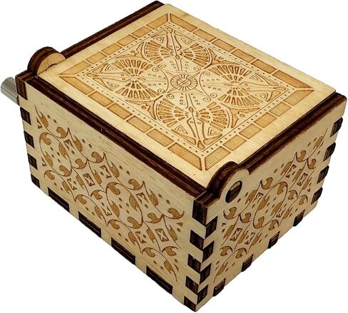 Youtang Jesus Loves Me Music Box, Wooden Musical Box for Christian,Musical Gifts for Christmas, Birthday,Mother's Day,Father's Day (EngravedJesus Loves Me) in Saudi Arabia