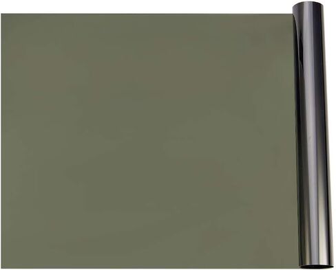 20% VLT نافذة تينت للسيارة المنزل مكتب زجاج الشمس حجب العزل فيلم الأشعة فوق البنفسجية حماية نافذة تينت فيلم لفة 0.5 متر × 3 متر in Kuwait