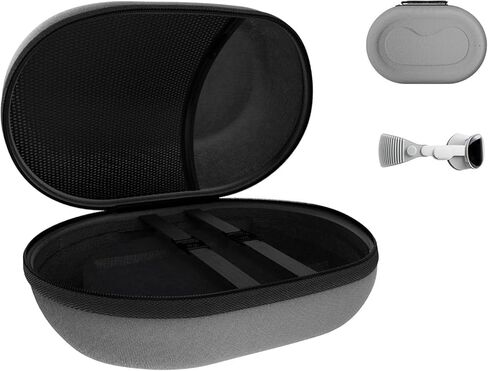 Apple Vision Pro Pr Pouch Designed for Apple Vision Pro Case Hard Case for Apple Vision Pro,Perfect for Storing Vision Pro and Battery at Home Or While Traveling, Apple VR Waterproof Hard Case（Black） in Saudi Arabia