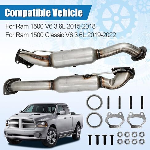 53189 679-550 679-551 محول حفاز مشعب جانبي لـ Ram 1500 2015-2018 لـ Ram 1500 Classic 2019-2022 3.6L in Kuwait