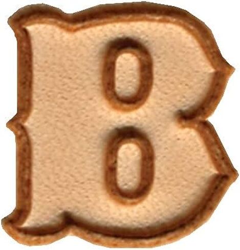 Tandy Leather #8132-00 Craftool 1 بوصة (25 ملم) مجموعة أبجدية قياسية in Kuwait