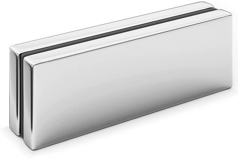 Realth Magnets Bar Neodymium with Epoxy Coating Black Permanent Rare Earth Magnetic for Fridge Science Craft 2 Pack(MC602B) in Saudi Arabia