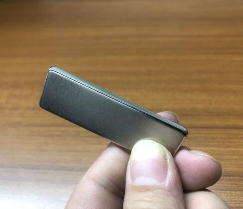 Realth Magnets Bar Neodymium with Epoxy Coating Black Permanent Rare Earth Magnetic for Fridge Science Craft 2 Pack(MC602B) in Saudi Arabia