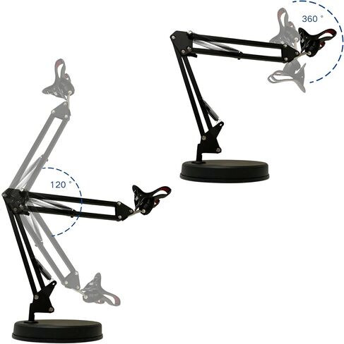 UV Exposure Unit for Screen Printing and Cyanotype - 50W LED, 395mn, Desktop Light Stand, Adjustable Height, Versatile Support for Phone Streaming, Binge-Watching in Saudi Arabia