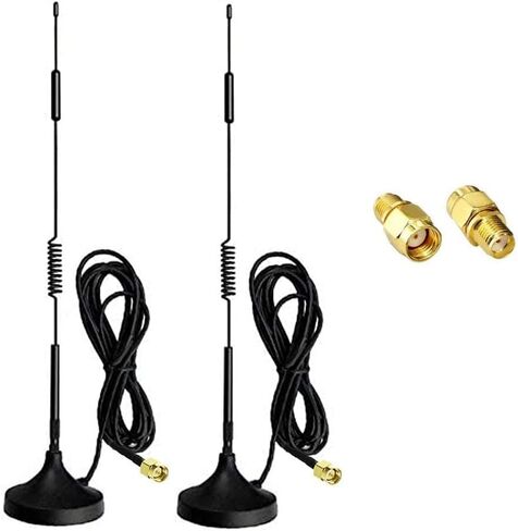 SMA Antenna SMA Adapter 12Dbi 700-2700MHz Cellular Antenna Magnet Mount 4g Antenna 12Dbi 4G LTE CPRS GSM 2.4G WCDMA in Kuwait