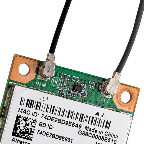 QAREQU داخلي صغير PCIe واي فاي PCB هوائي 1.5ft كابل ثنائي النطاق التيار المتناوب 2.4 جيجا هرتز 5 جيجا هرتز كمبيوتر محمول لاسلكي in Saudi Arabia